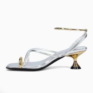 Jeffrey Campbell Islabonita Silver Gold
